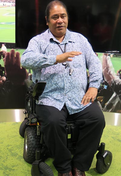 Pati Umaga, musician and disability advocate