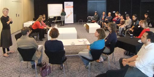 Making a Difference workshop at Aotea Centre