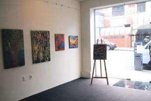 The new, spacious gallery at Gallery/Studio2 in Dunedin 