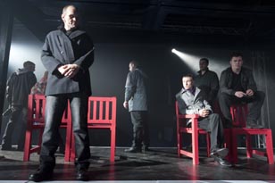The cast of Platform 2:10 at Her Majesty's Prison Barlinnie, courtesy of Tim Morozzo.