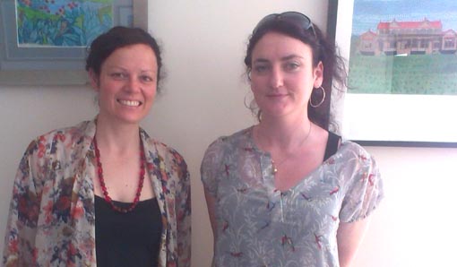 Claire Noble, Arts Access Aotearoa, and Bridget Donohue, two4nine