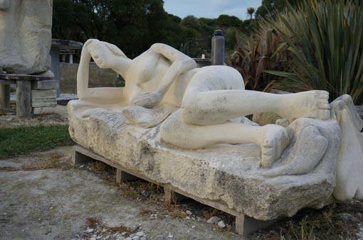 A sculpture created by Donald Gibson