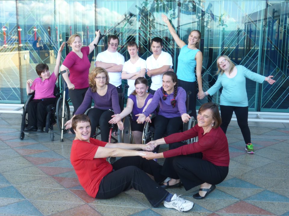 WIDance performers at Te Papa