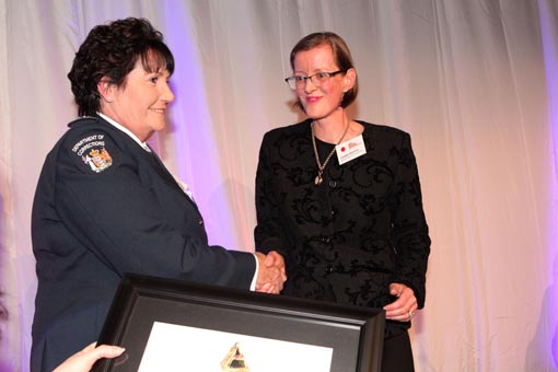 Ann Abraham and Christine Stevenson, Deputy Chief Executive, Department of Corrections