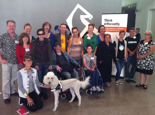 Participants in the Making A Difference Arts Advocacy Programme Auckland