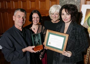 Big 'A' Creative Space Award 2010: Erwin van Asbeck, Marianne Taylor, Susan D'Souza, Bernadette Brewer 