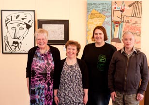 From left: Dianne Hockridge, Vicki Dooley, Katie McMillan and Paul Griffiths