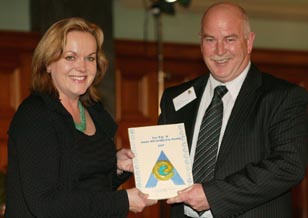 The Hon. Judith Collins and Mark Lynds  Photo: Neil Mackenzie