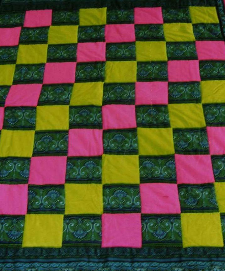 A quilt designed and made by a prisoner