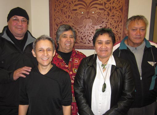 Waihopai Runaka facilitators and kaumatua of the tikanga programme